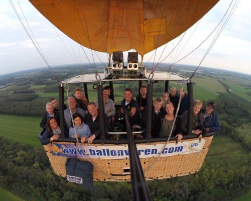 Ballonvaart vanaf Houten naar Langbroek